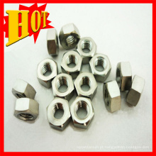 Cp &amp; Titanium Alloy Hexagon Nuts em estoque